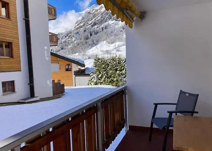 Familienfreundliche 42m2 Mit Gratis Parking Und Wifi Nahe Sportaren Und Torrentbahn Leukerbad